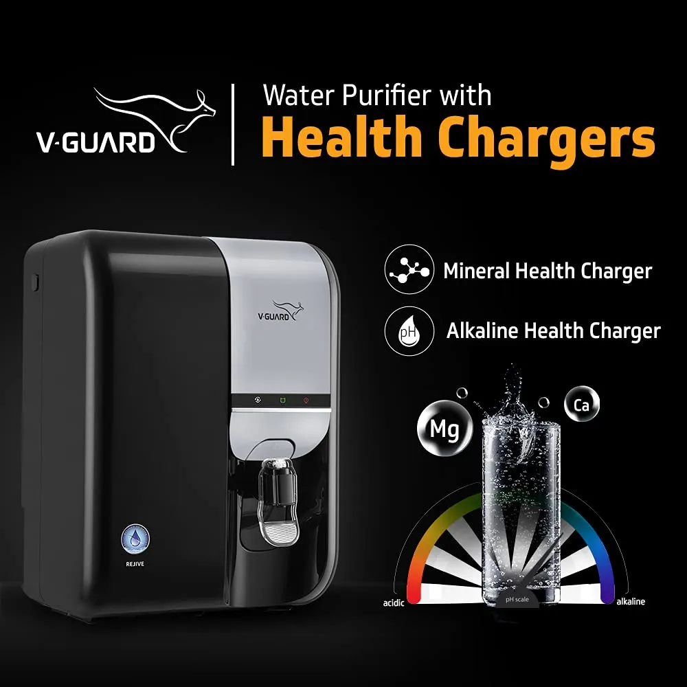 Best water purifier with low maintenance cost: V-Guard Rejive 